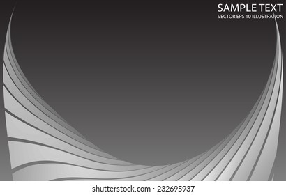 Silver abstract space background illustration -  Abstract vector futuristic background  design