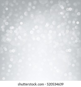 Silver Abstract Square Banner