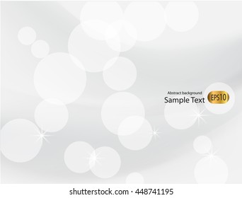Silver abstract vector background
