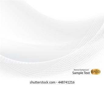 Silver abstract vector background