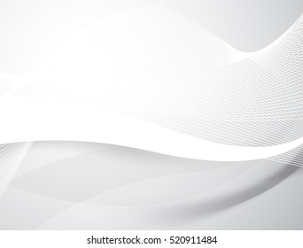 Silver Abstract Vector Background