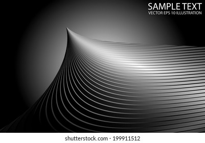 Silver abstract vector background spike illustration - Vector abstract metal futuristic background illustration