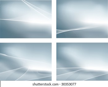 silver abstracts.