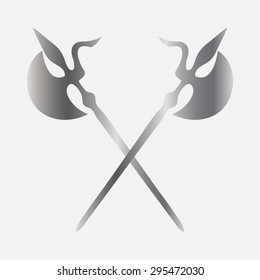 Silver Ancient Weapon Tool Equipment. icon 