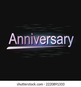 Silver anniversary celebration Modern logo