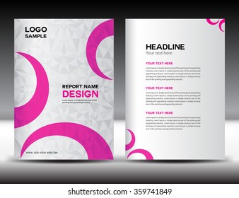 Silver Annual report vector illustration, Cover design, booklet, poster, catalog, brochure flyer, magazine ads, book template 