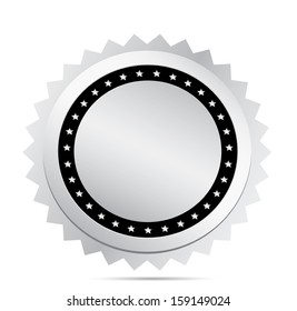 Silver award medal