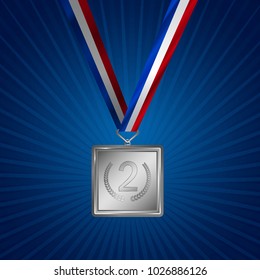 Silver Award/ Medal Created in Vector.