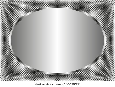 silver background with copy space