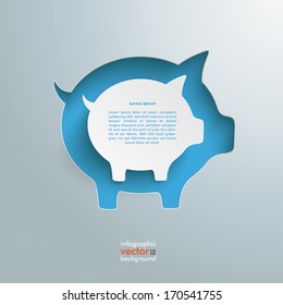 Silver background infographic. Eps 10 vector file.