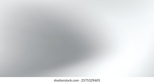 Silver background with metal mirror texture. Chrome gradient surface with light simple