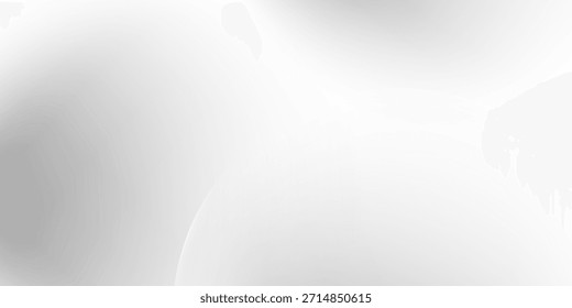 Silberner Hintergrund mit Metallspiegel-Textur. Farbverlauf-Oberfläche mit einfacher abstrakter Lichtkugel.	