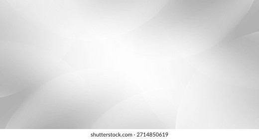Silberner Hintergrund mit Metallspiegel-Textur. Farbverlauf-Oberfläche mit einfacher abstrakter Lichtkugel.	