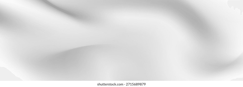 Silberner Hintergrund mit Metallspiegel-Textur. Farbverlauf-Oberfläche mit einfacher abstrakter Lichtkugel.	