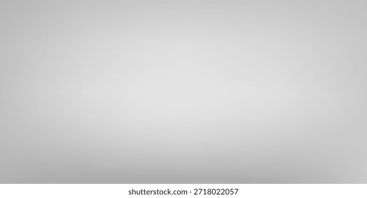 Fundo de prata com textura de espelho de metal. Superfície gradiente de cromo com bola de luz abstrata simples. ilustração vetorial	