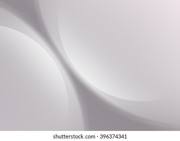 Silver Background Soft Light Cloud Waves Vector