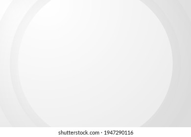 silver backgrounds. Abstract 3d circle papercut layer background.