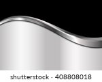Silver and black metallic background. Abstract vector illustration.