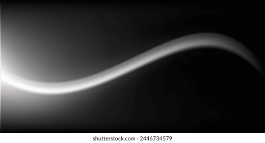 Silver and black metallic background. Abstract vector illustration.