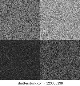 silver black white gray background with triangles. Like full of the noise of the TV screen.