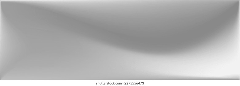 Silver Blurred Texture Illustration. Blank  Water Original Background. Monochromatic Wavy Gradient Mesh. Natural Vibrant Wavy Gradient Mesh. Metallic Gray Modern Design Backdrop.
