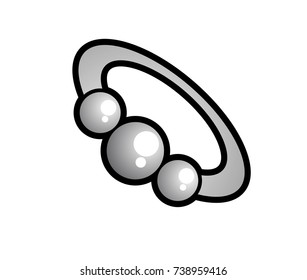 silver bracelet symbol