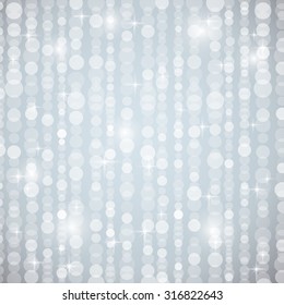 silver brightness illustration suitable for Christmas or disco background, vector illustration