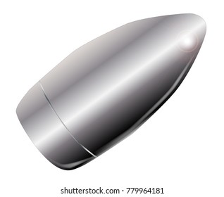 A silver bullet able to kill werewolves and vampires