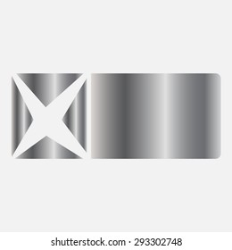 Silver Butter vector icons 