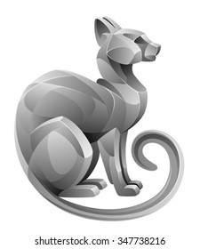 Silver cat