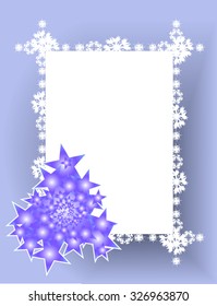 Silver Christmas background with shiny 
Christmas tree