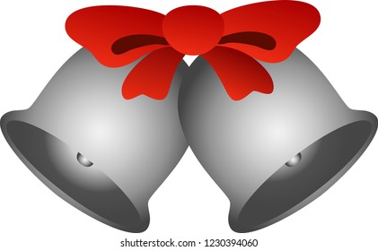 Silver Christmas's Cute bell