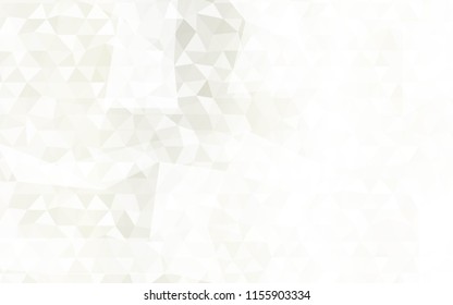 Silver color geometric low poly vector illustration. For Business Design Templates, Wallpaper, holiday invitation.