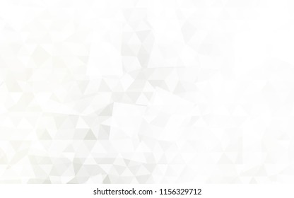 Silver color geometric low poly vector illustration. For Business Design Templates, Wallpaper, holiday invitation.