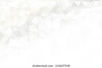 Silver color geometric low poly vector illustration. For Business Design Templates, Wallpaper, holiday invitation.