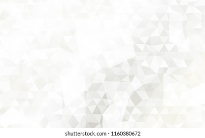 Silver color geometric low poly vector illustration. For Business Design Templates, Wallpaper, holiday invitation.