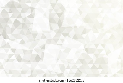 Silver color geometric low poly vector illustration. For Business Design Templates, Wallpaper, holiday invitation.
