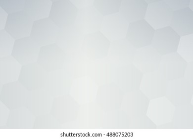 silver color hexagon wallpaper. vector illustration for design. abstract geometry pattern