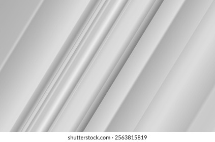 Silver color modern wallpaper gradient Vector Wallpaper background For Website theme and Mobile Applications, business infographic and social media, modern decoration, art illustration template design