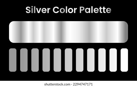 gradient color silver 