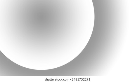 Silver color shiny and smooth gradient Wallpaper background For Web and Mobile Applications, business infographic and social media, modern decoration, art illustration template design. 