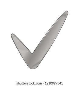 Silver Colored Metal Chrome web icons set. Vector illustration. Interface, multimedia icon.