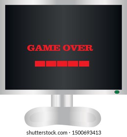 silver computer labeled end of game