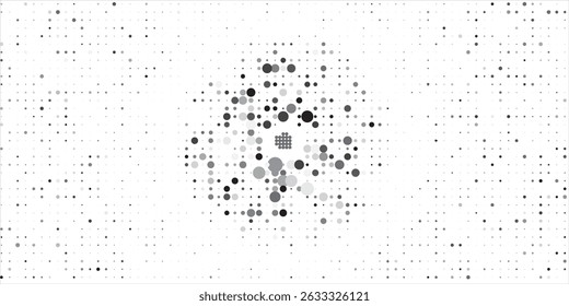 Silver Confetti. Vector Festive Illustration. Holiday Decorative Tinsel Element for Design