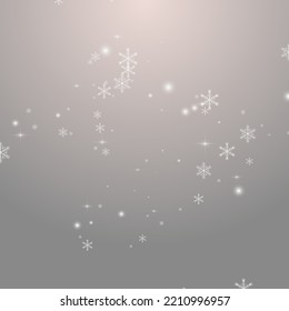 Silver Confetti Vector Grey Background. Grey Xmas Snow Design. Chrismas Snowstorm Banner. Subtle Flake Card.