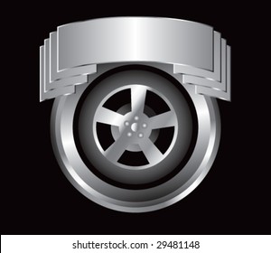 silver crest with tire