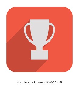 Silver cup icon