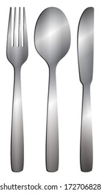 silver cutlery