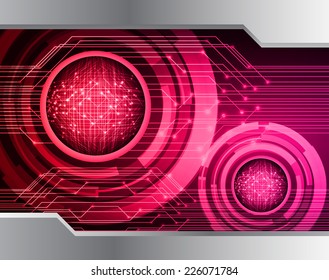 Silver Dark orange Light Abstract Technology background for computer graphic website internet and technology. 