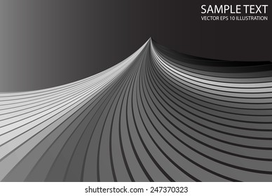 Silver dark space vector abstract  background illustration  - Vector abstract shape background template illustration